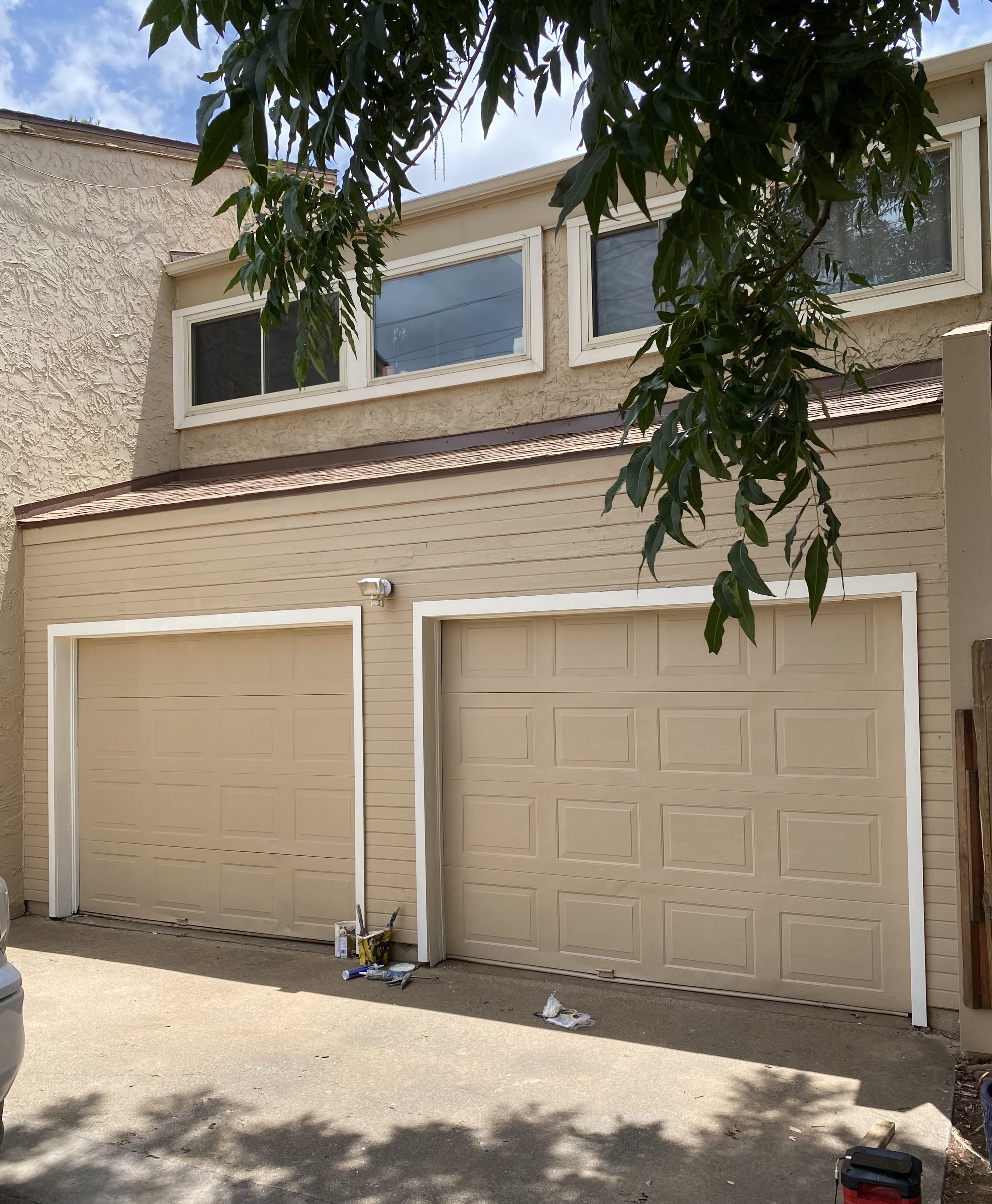 Garage renovation after Lubbock