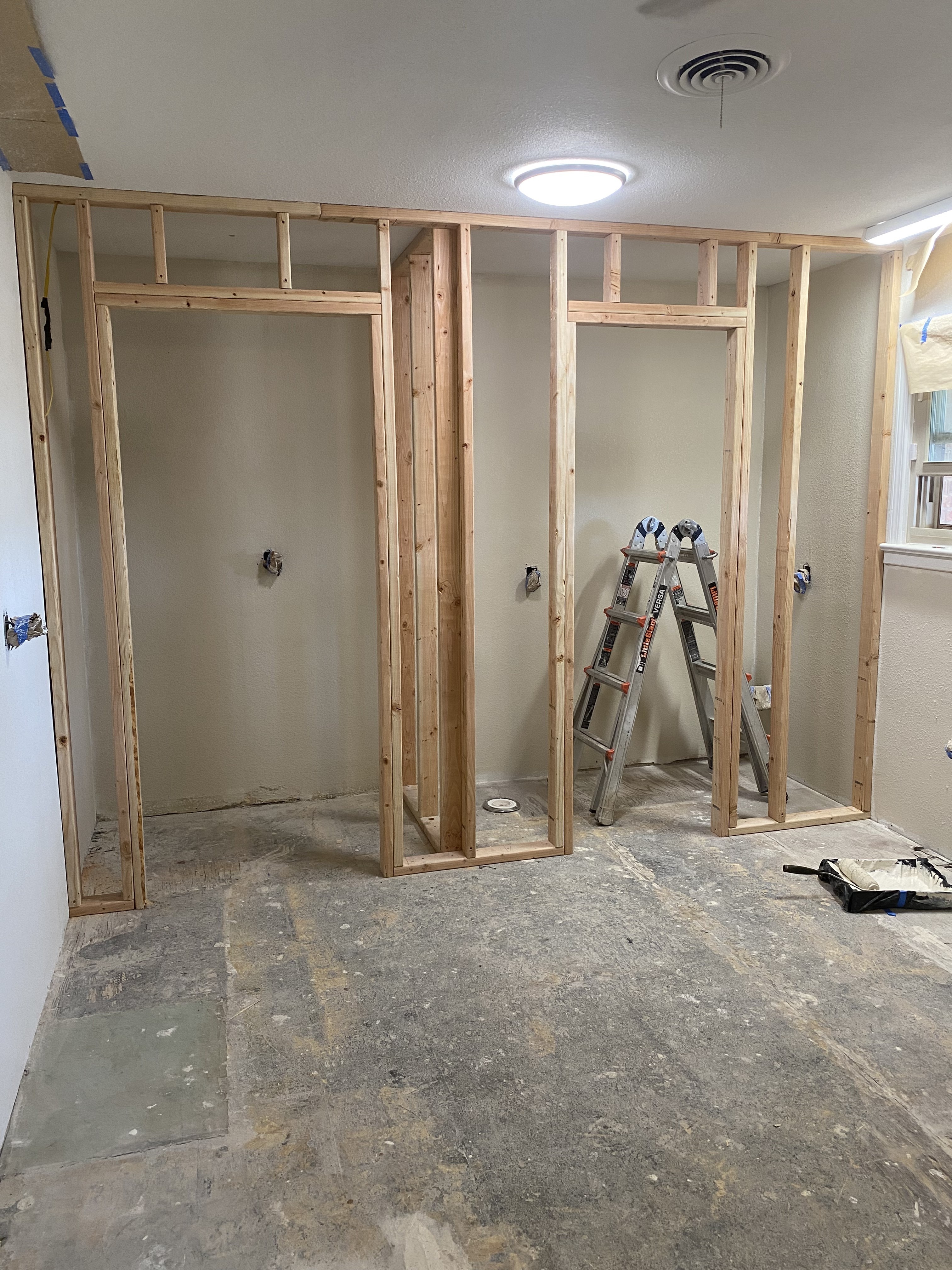 Room addition framing Lubbock