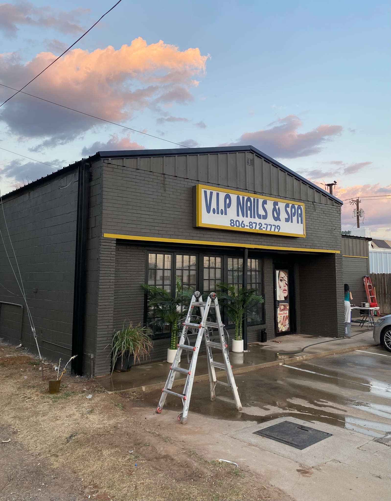 Commercial exterior repaint Lubbock TX